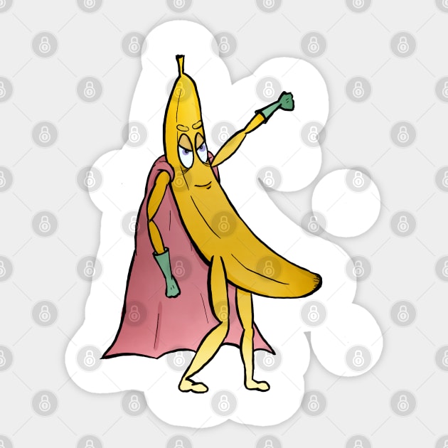 Banana Sticker by matan kohn